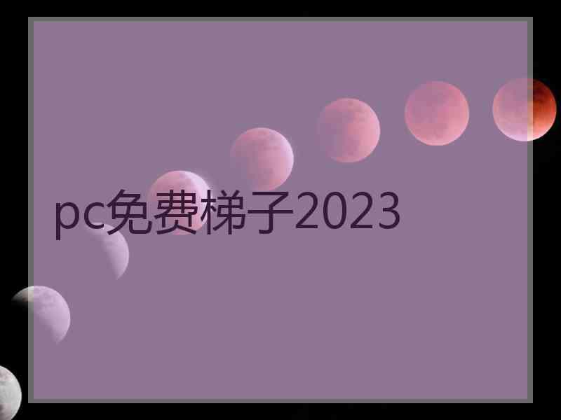 pc免费梯子2023