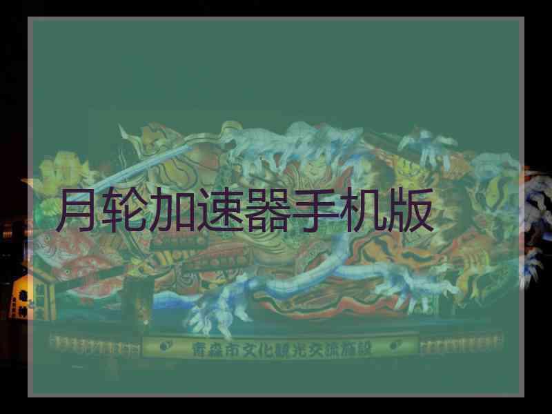 月轮加速器手机版