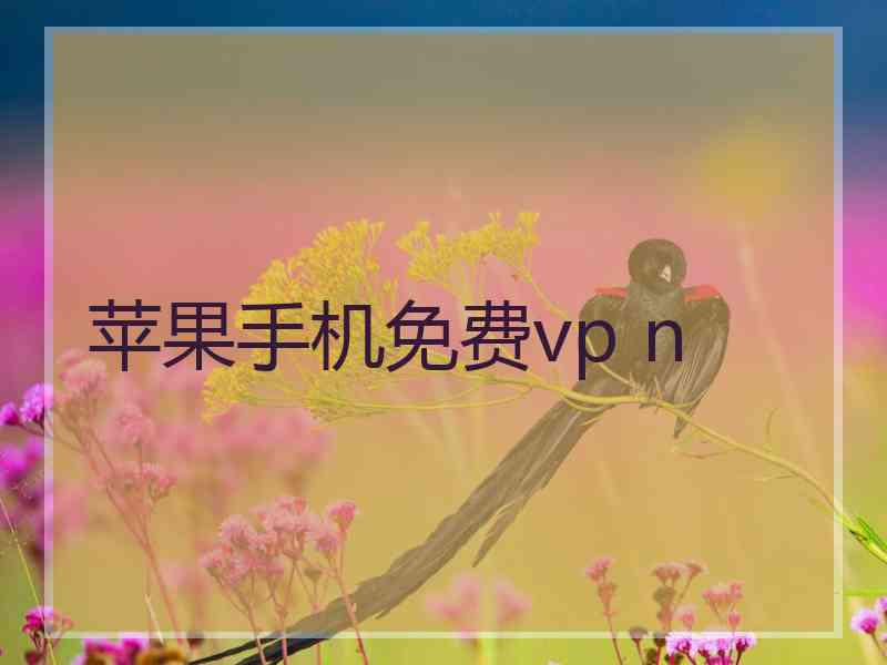 苹果手机免费vp n