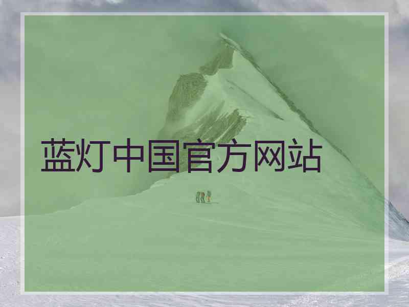 蓝灯中国官方网站