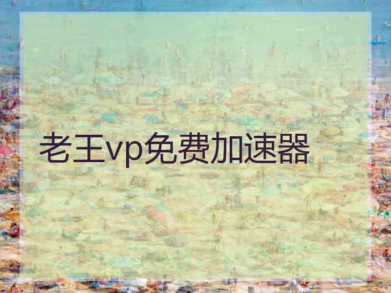 老王vp免费加速器