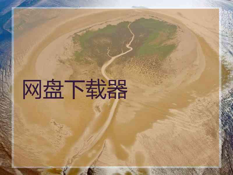 网盘下载器